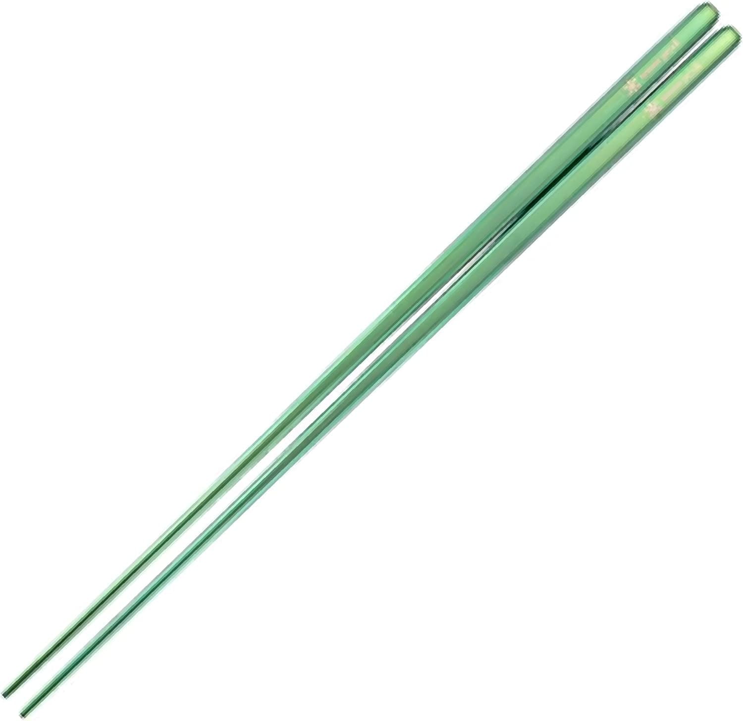 Snow Peak Anodized Titanium Chopsticks - Sleek and Durable Utensils - 7.9 x 0.2 in - Green