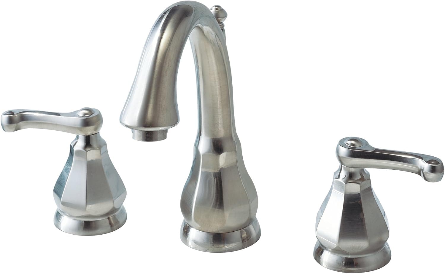 American Standard 6028.801.295 Dazzle Double-Handle Widespread Lavatory Faucet, Satin