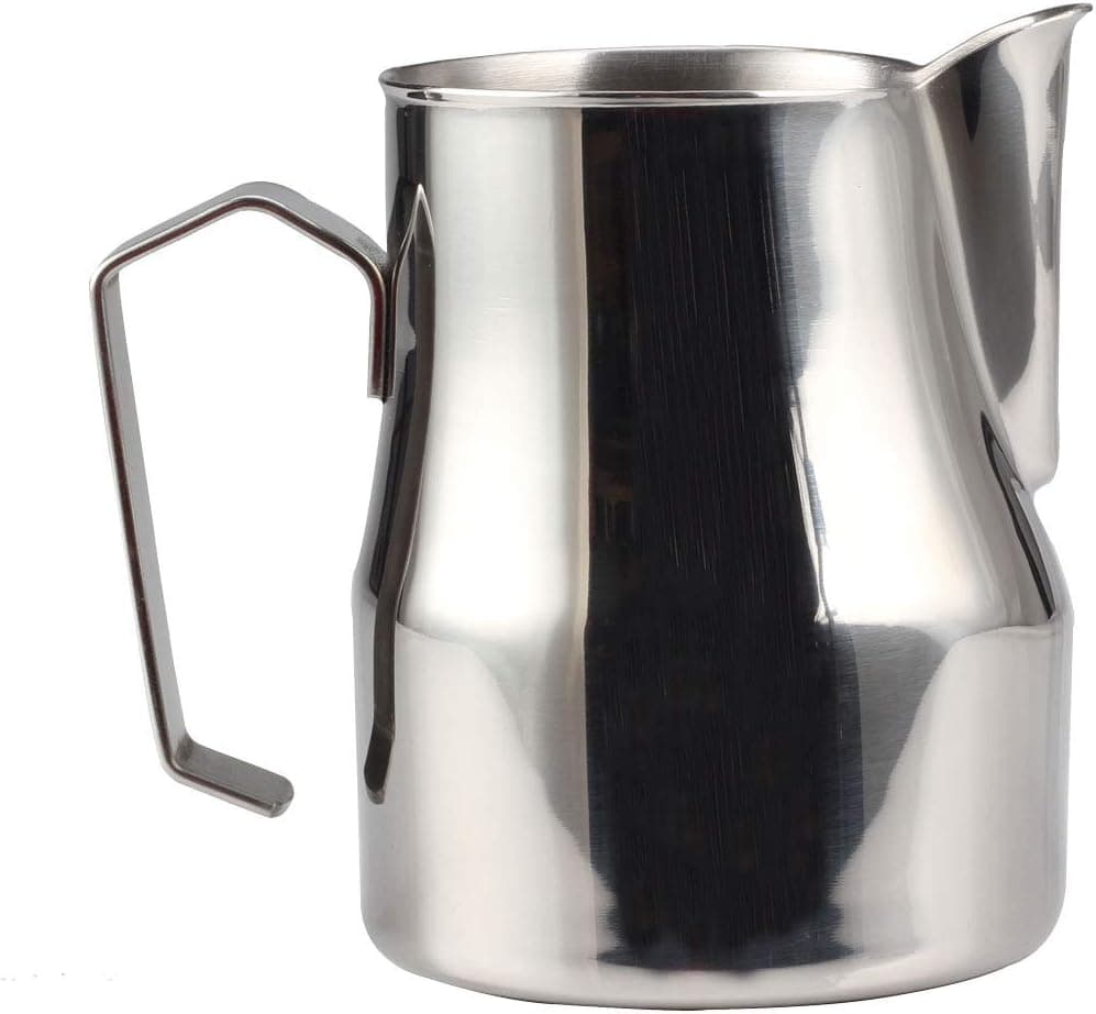 Magicafé Pour Over Coffee Maker - 12oz Borosilicate Glass Carafe Single Cup with Rust Resistant Stainless Steel Coffee Dripper Set/Paperless Filter 350ml