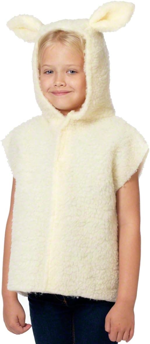 Charlie Crow Lamb/Sheep costume for kids one size 3-8 Years