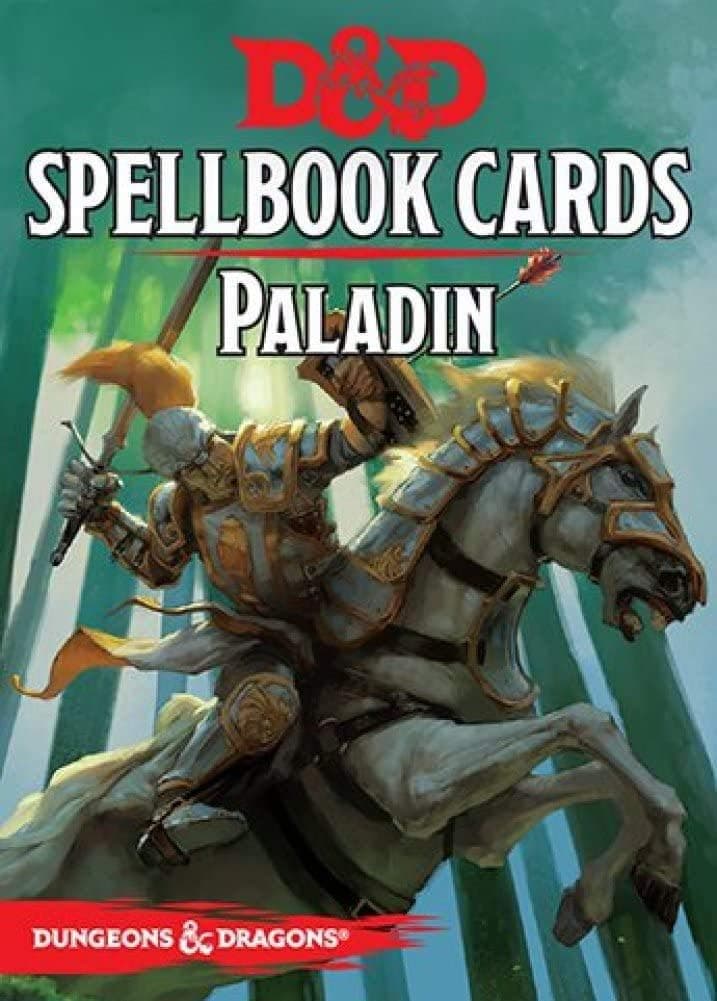 Gale Force Nine GF973905 Dungeons and Dragons Paladin Spell Deck Game (44 Cards)