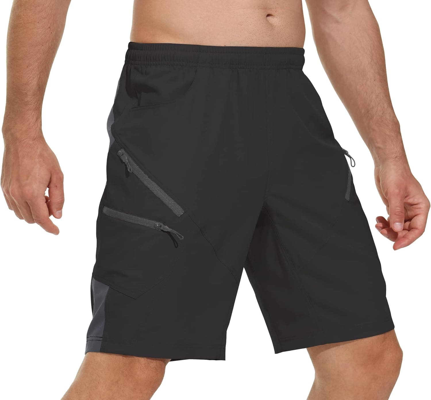 VAYAGER Mens Hiking Cargo Shorts Lightweight Quick Dry Casual Outdoor Shorts for Golf Fishing