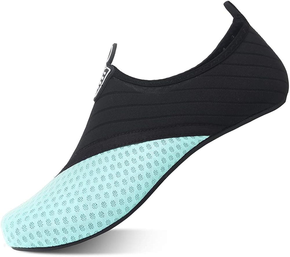 QACOHU Womens Mens Water Shoes Barefoot Skin Shoes Quick-Dry Water Shoes for Dive Surf Swim Beach Yoga
