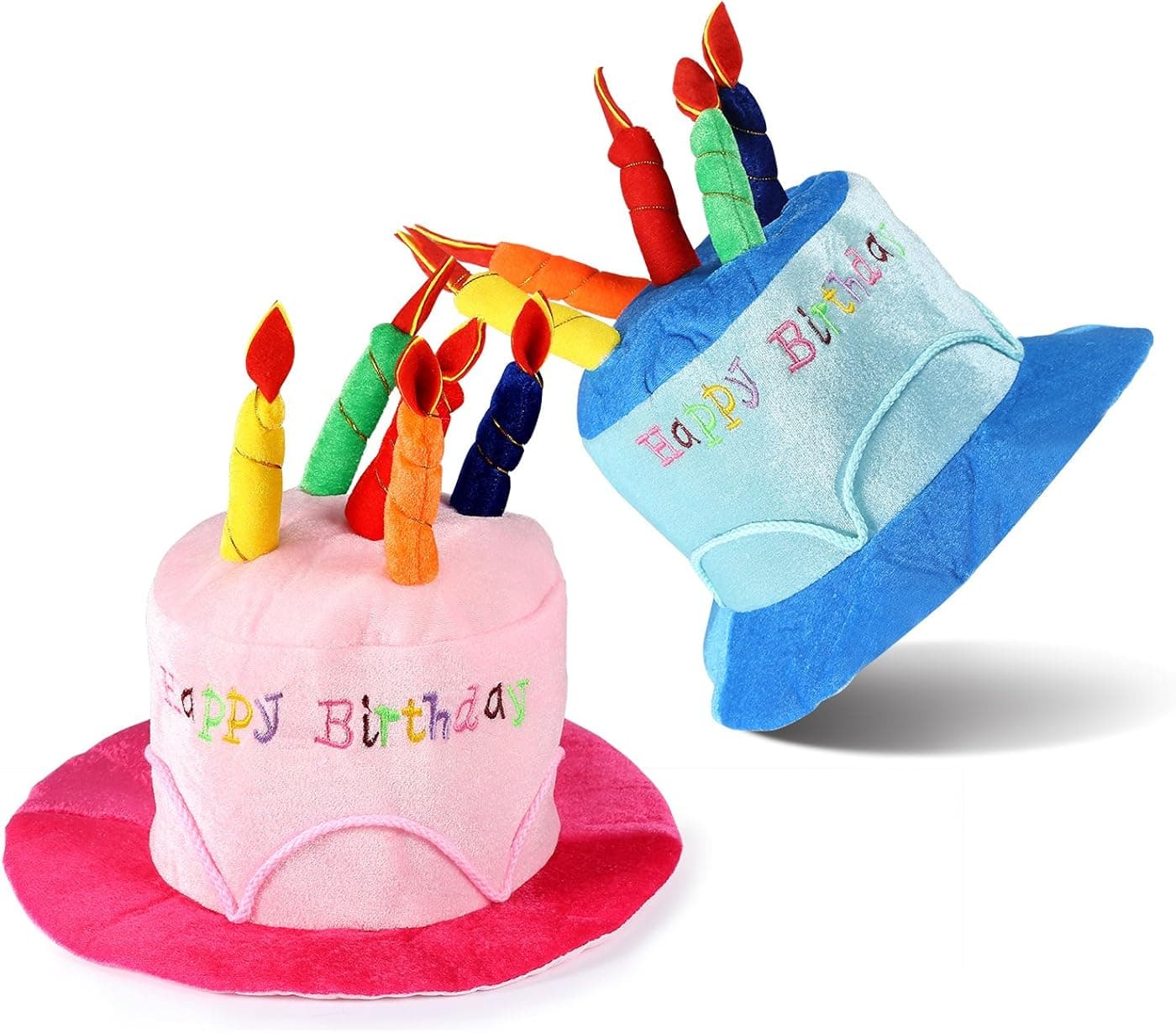 ONEDONE Birthday Hats for Adults Happy Birthday Party Novelty Decorations Prop Gift -(Pack of 2)