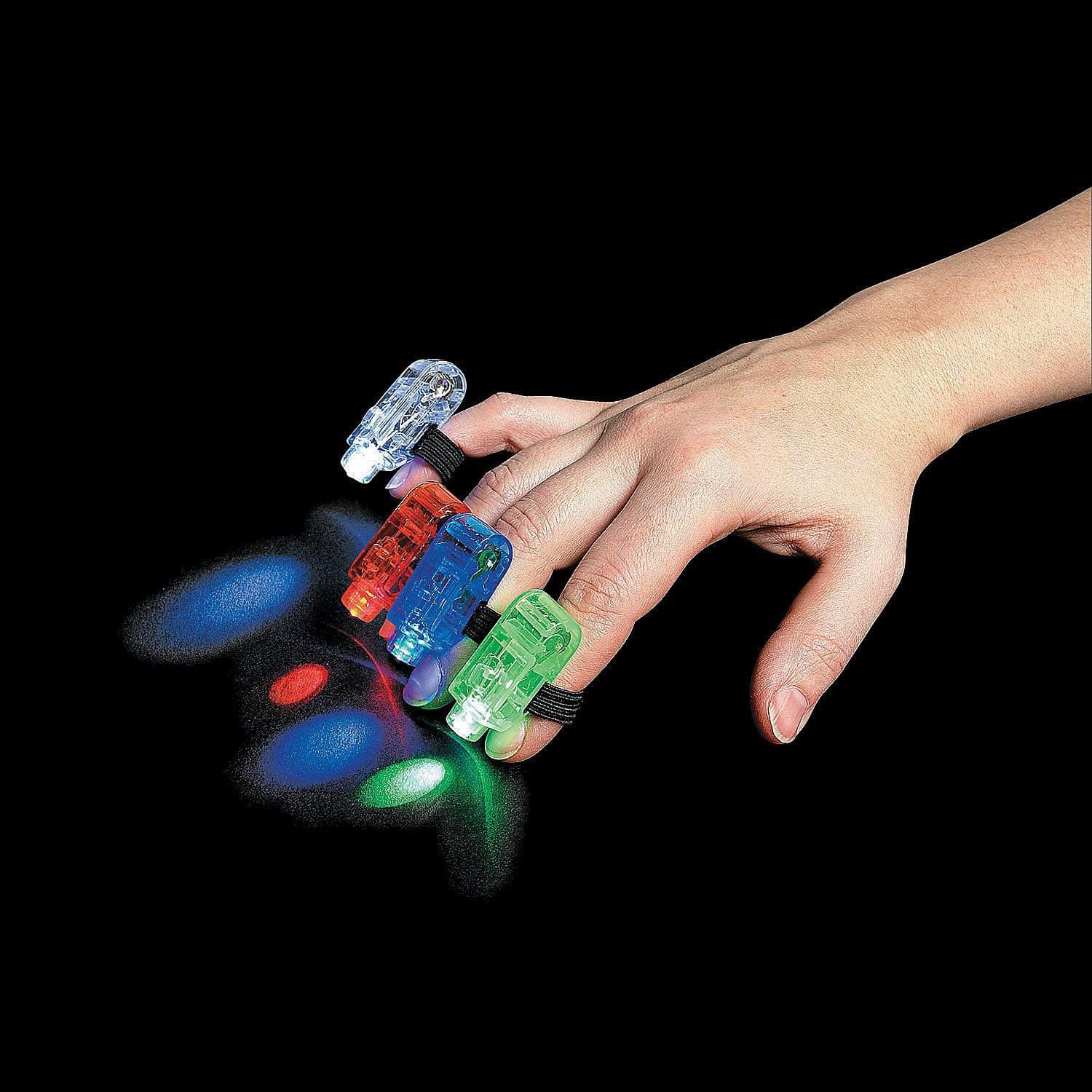 Light Up Finger Beams - Toys - Value Toys - Light Up Toys - 12 Pieces