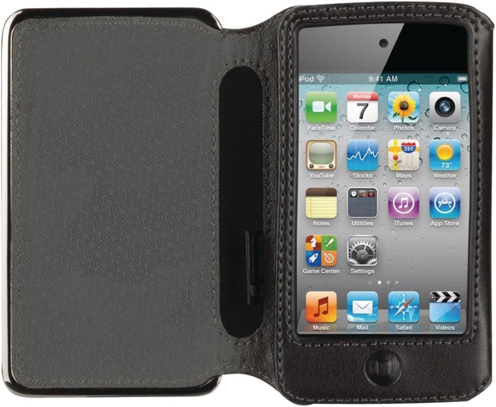 Griffin Technology Elan Passport Metal Folio for iPod touch 4G (Black)