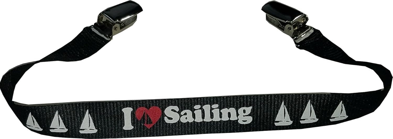 Hat Leash Hat Clip - Don't Lose Your Hat! Great for Sailing, Boating, Anything Outdoors! Made in America