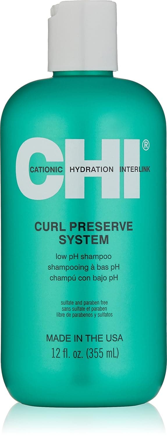 CHI Curl Preserve Shampoo, 12 fl. oz.