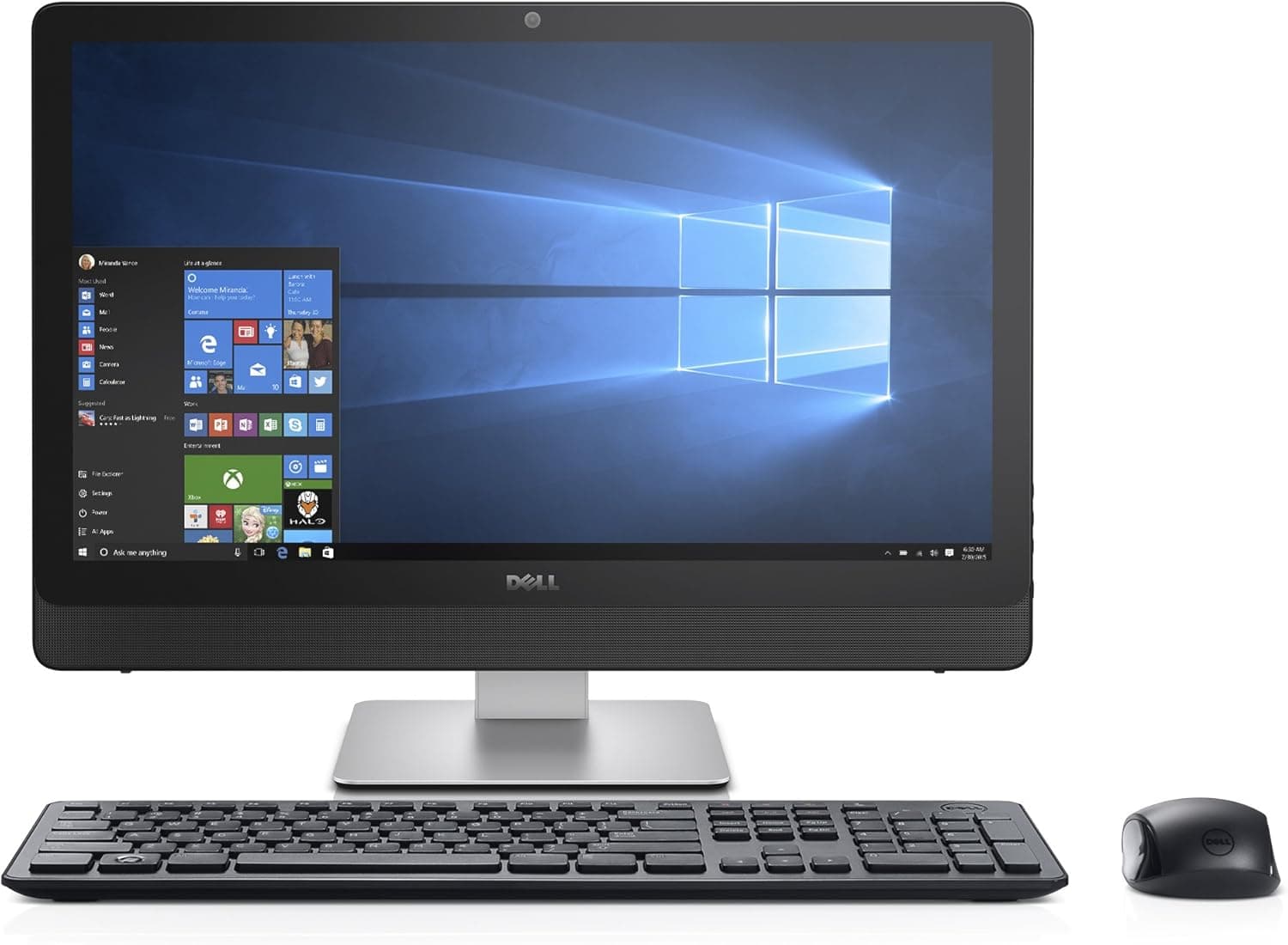 Dell i3464-3014BLK-PUS Inspiron 3464-23.8" Touch Display - 7th Gen Intel Core i3-8GB Memory - 1TB Hard Drive - Intel HD Graphics 620, Black