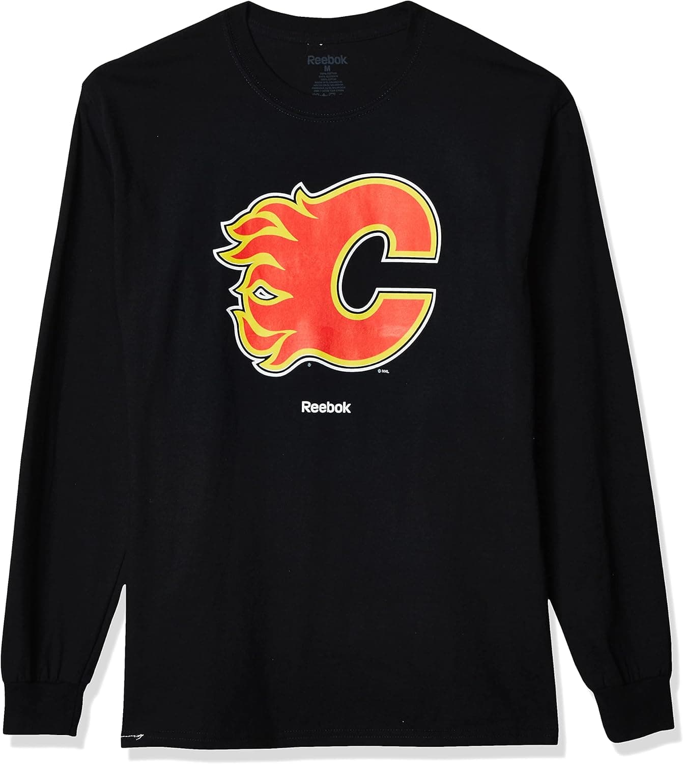 Reebok NHL Men's Jersey Crest Long Sleeve Tee