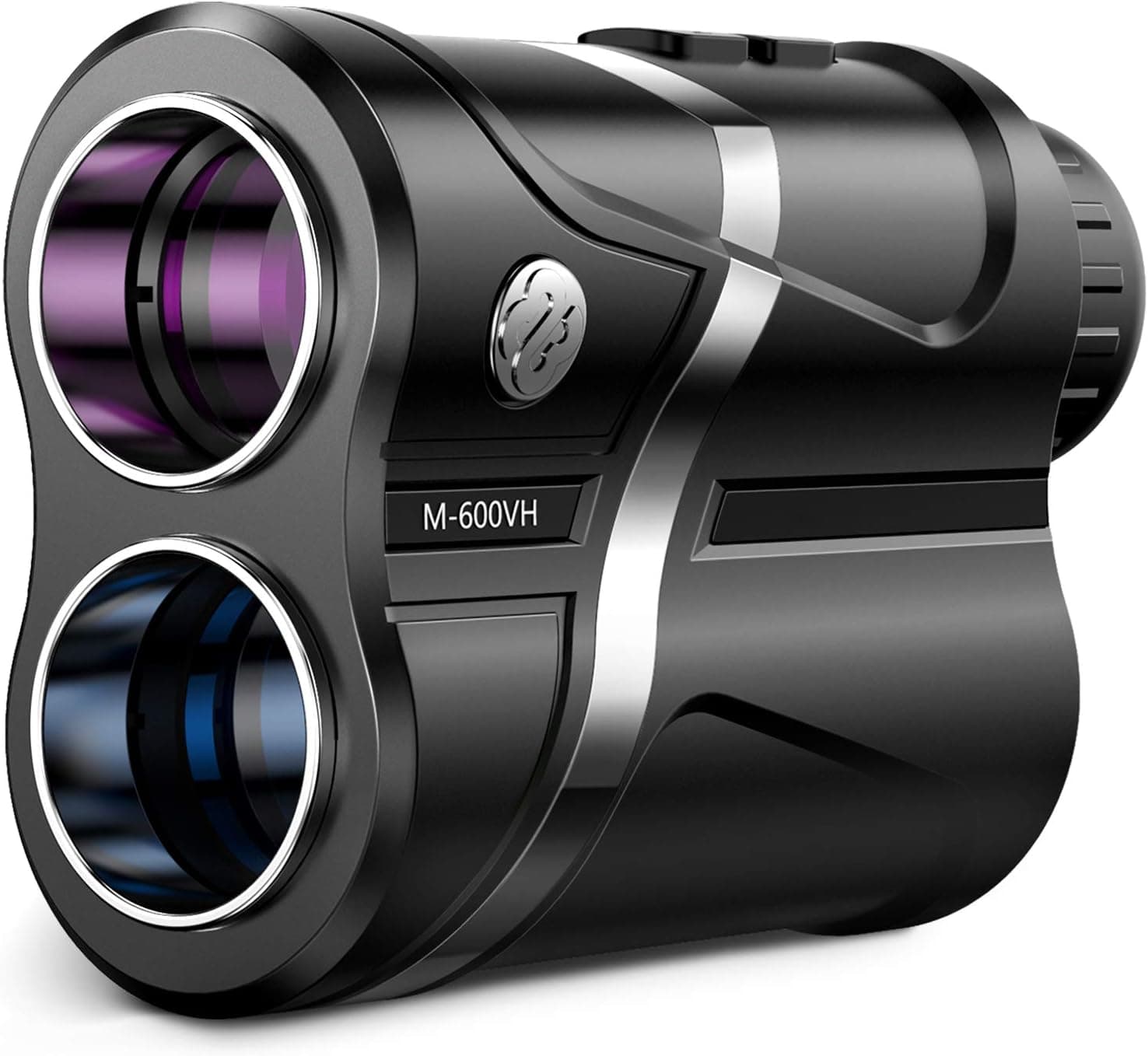 TSKF Golf Range Finder, Laser Range Finder Binoculars with Pinsensor, 4 Scan Mode, Slope Measurement, 600 Yard Range, 7X Magnification, Fast Flag Lock for Golf, Outdoor, Wild