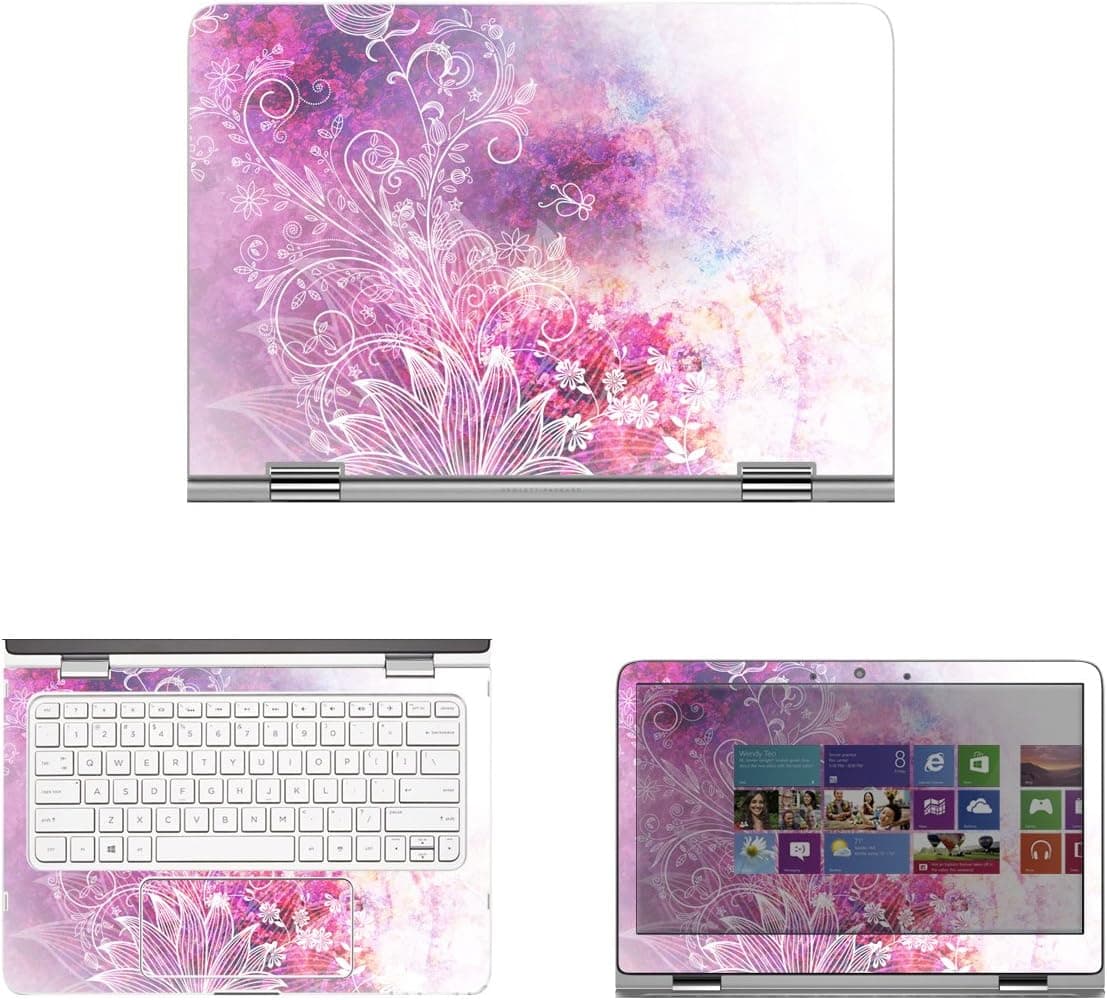 Decalrus - Protective Decal Skin Skins Sticker for 2015 HP Spectre x360 13-4003dx (13.3" Screen) case Cover wrap HPspectre360-110