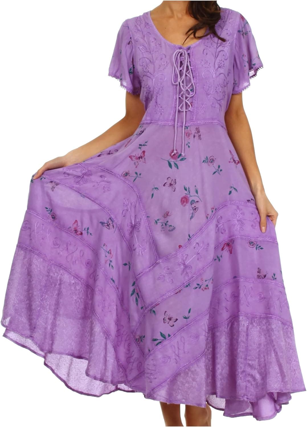 Sakkas Calliope Corset Style Dress