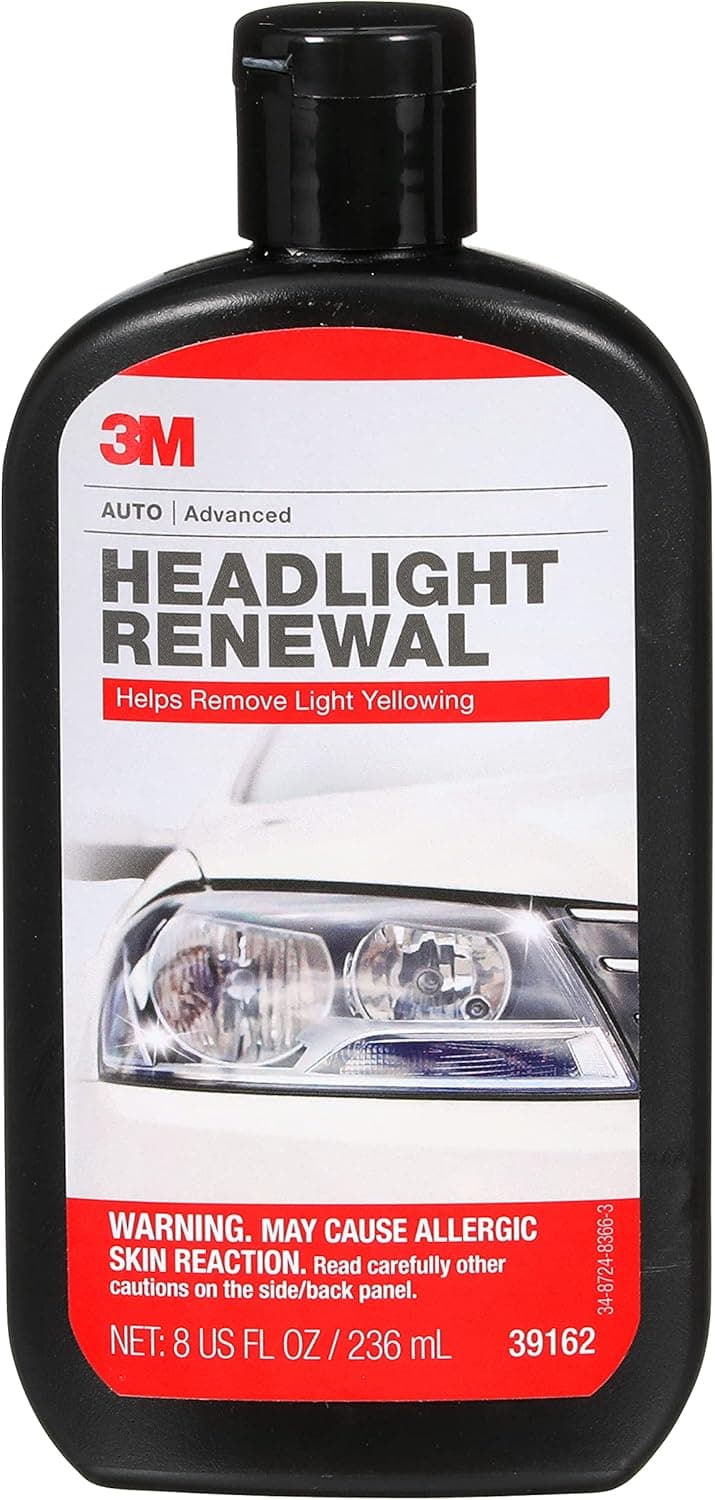 3M 39162-case Headlight Renewal, 8 oz, 4 Pack