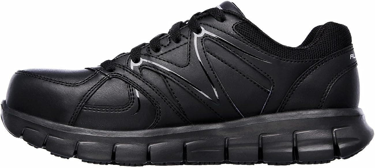 Skechers Work Synergy Sandlot Womens Sneakers Black 8