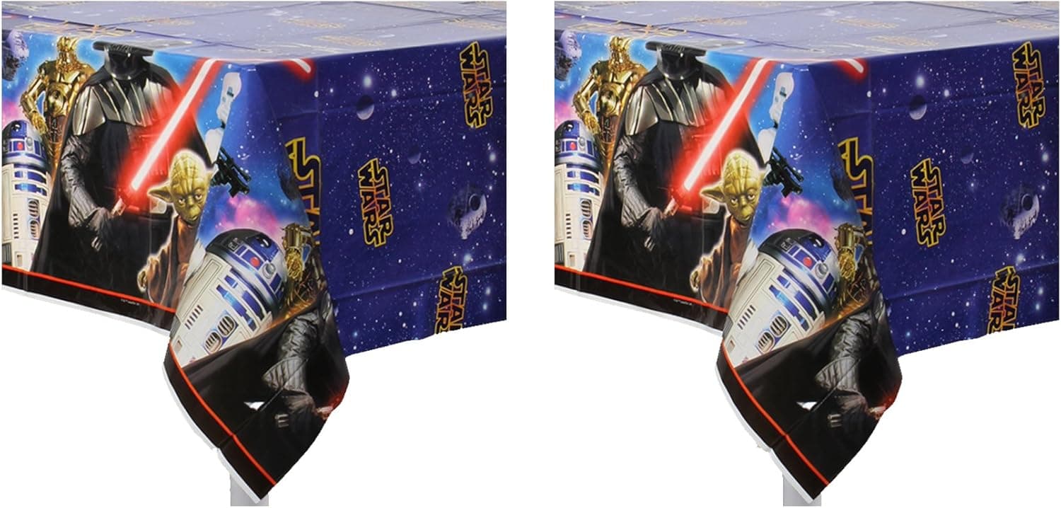 Star Wars Plastic Table Cover Pack of 2