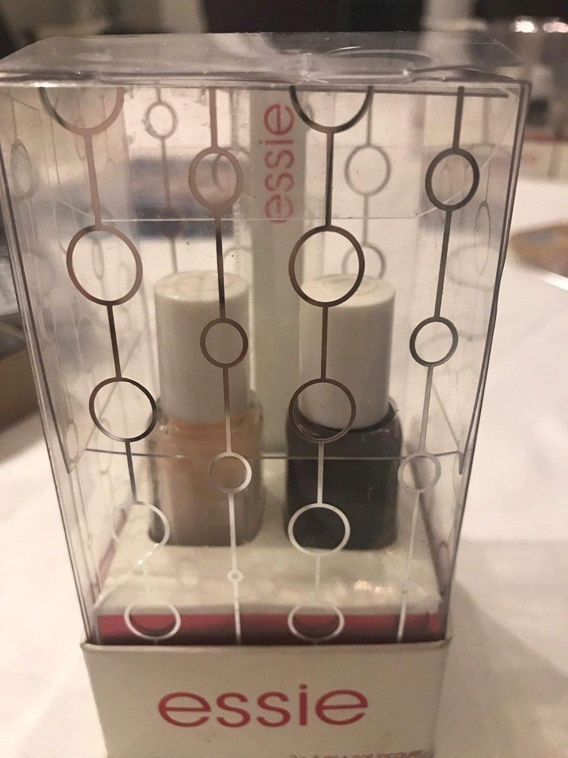 Essie Nail Polish Set Wicked and Ballet Slippers + Nail File