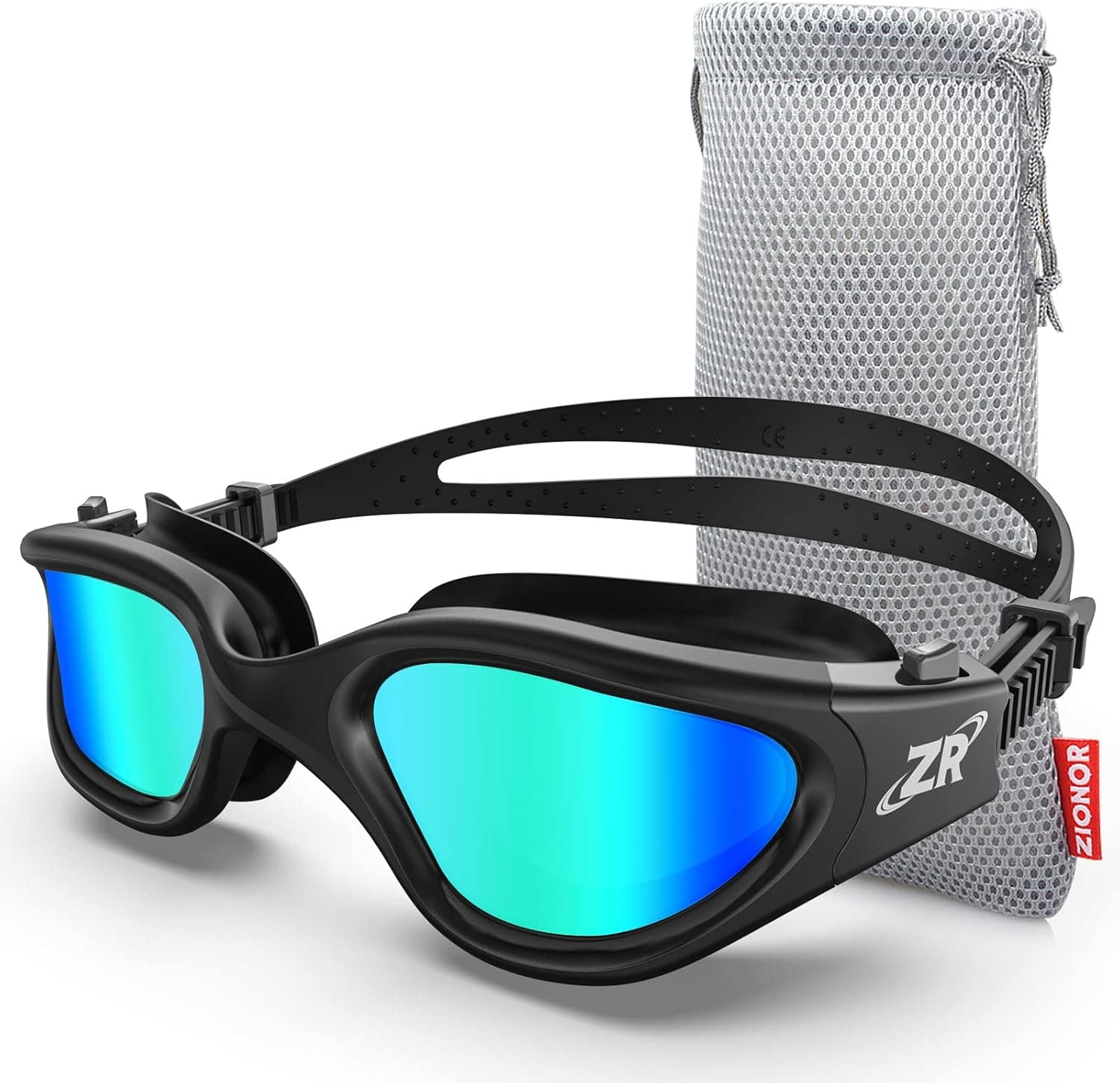 ZIONOR Swim Goggles, G1 Polarized Swimming Goggles Anti-fog for Adult Men Women