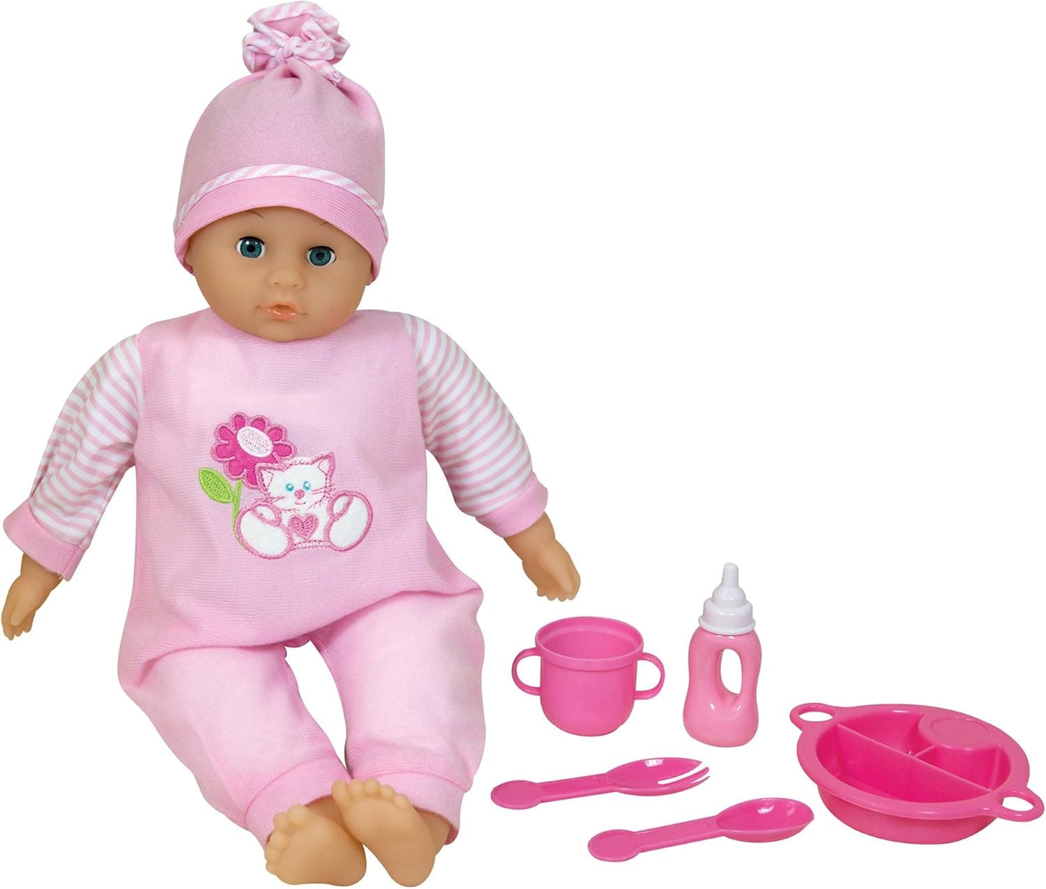 Lissi Dolls - Talking Baby with Feeding Accessories 16 inches