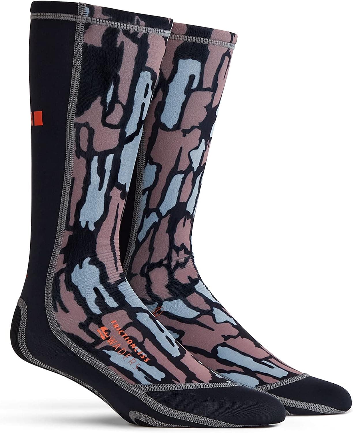 Frictionless Wader Socks 1.5MM Neoprene Core/Channel Lined Interior/Slip in & Out of Boots Or Waders in Seconds/Warm Wet Or Dry