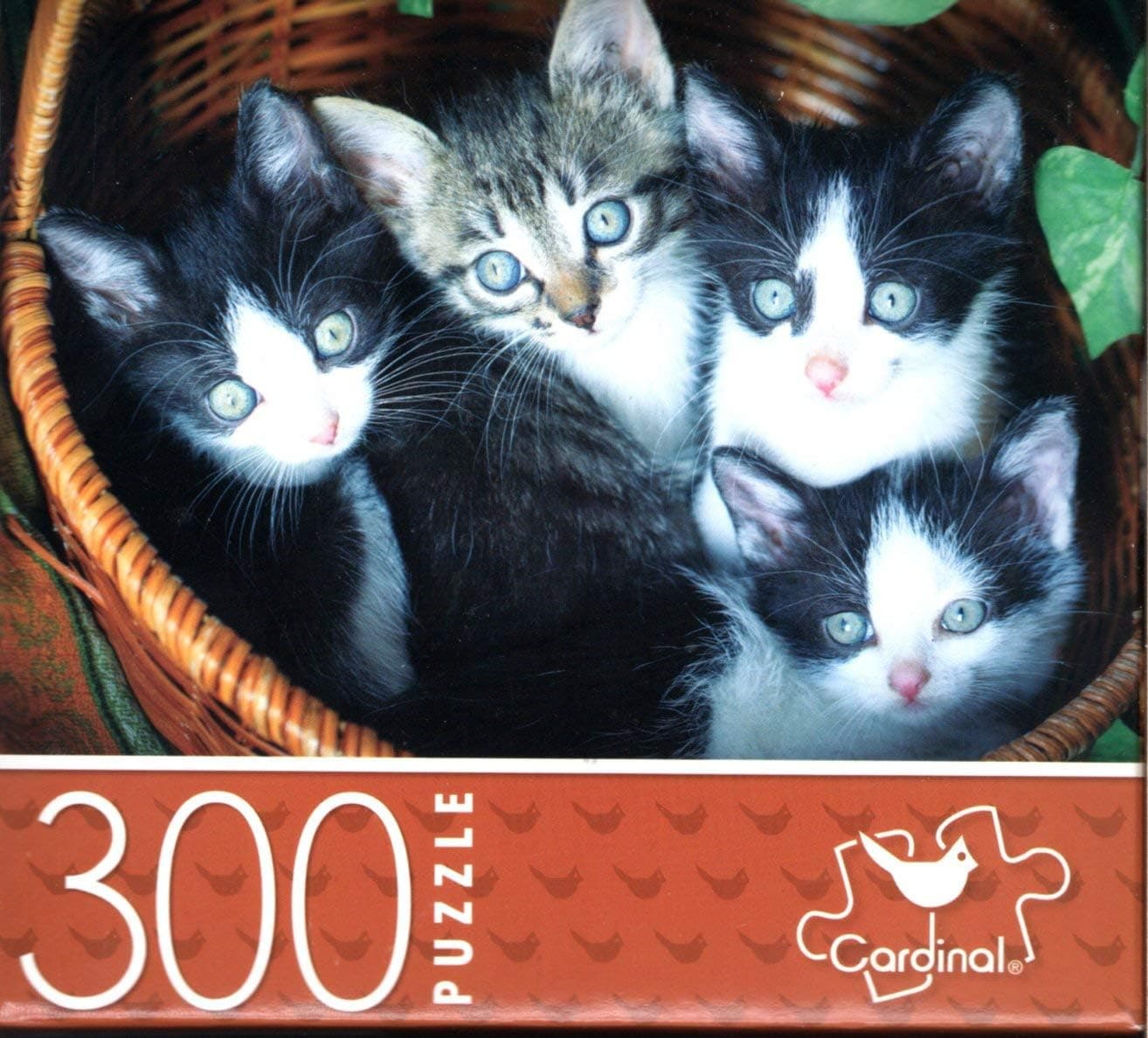 Black and White Kittens - 300 Piece Jigsaw Puzzle