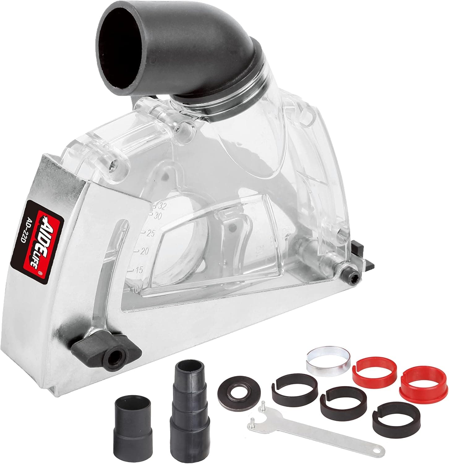 Aidelife Dust collecting Guard,Cutting Dust Shroud for Angle Grinders 4-1/2 inch to 5 inch