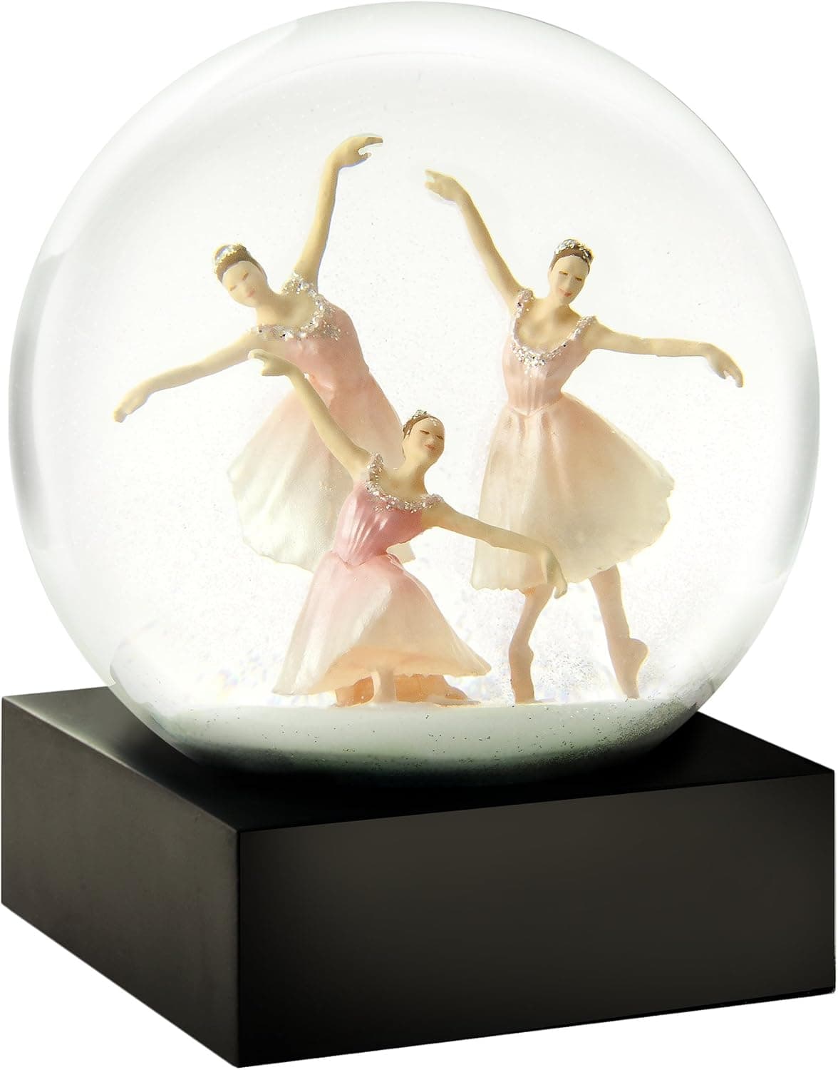 CoolSnowGlobes Trio Ballerina Cool Snow Globe