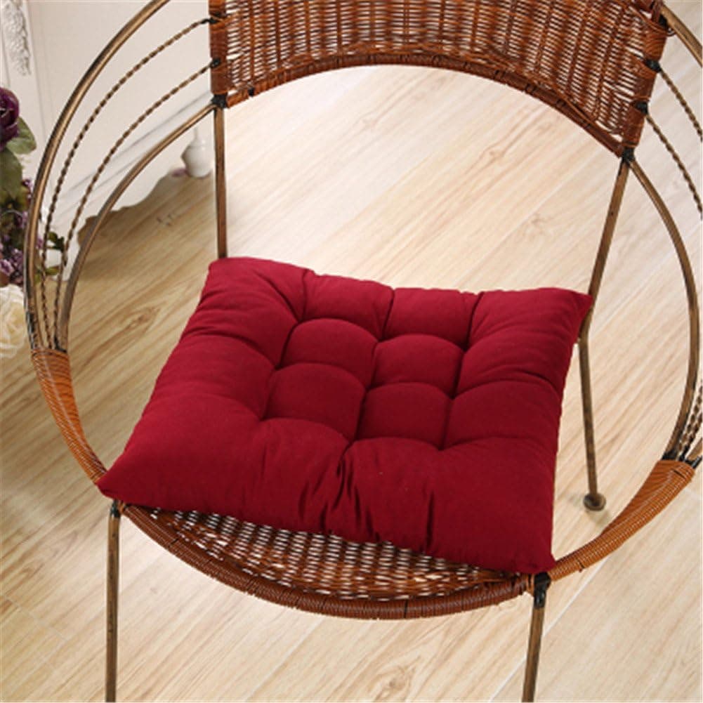 H.S.D Soft Car,Sofa or Chair Cushion Burgundy