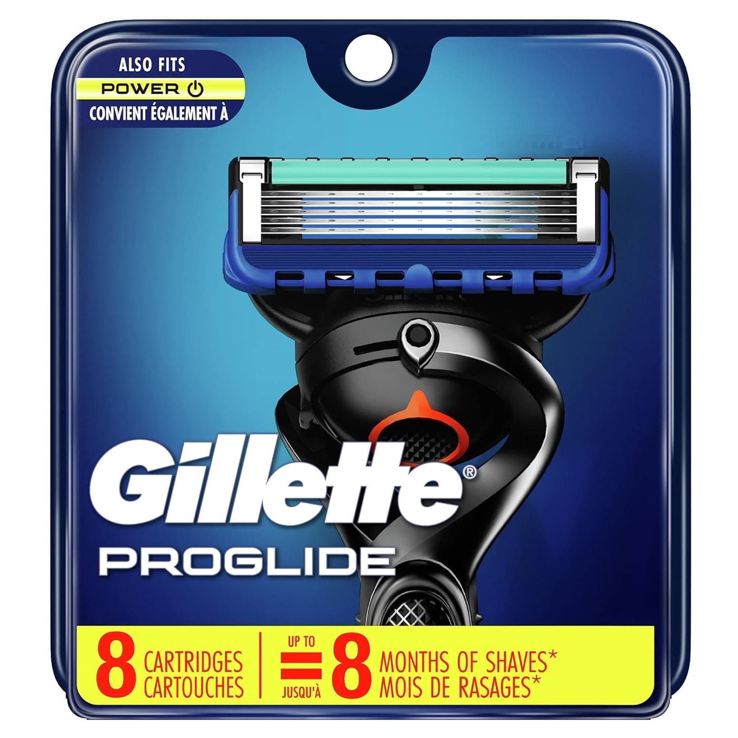 Gillette Fusion5 ProGlide Men's Razor Blades, 8 Blade Refills (Packaging May Vary)