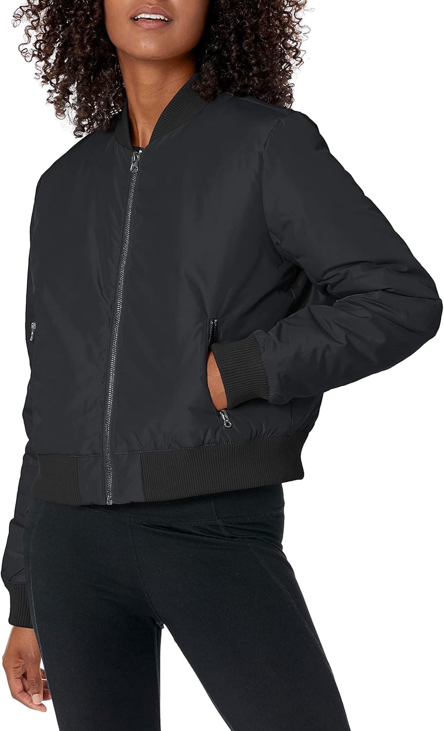 Core 10 Women's Cropped Bomber Jacket