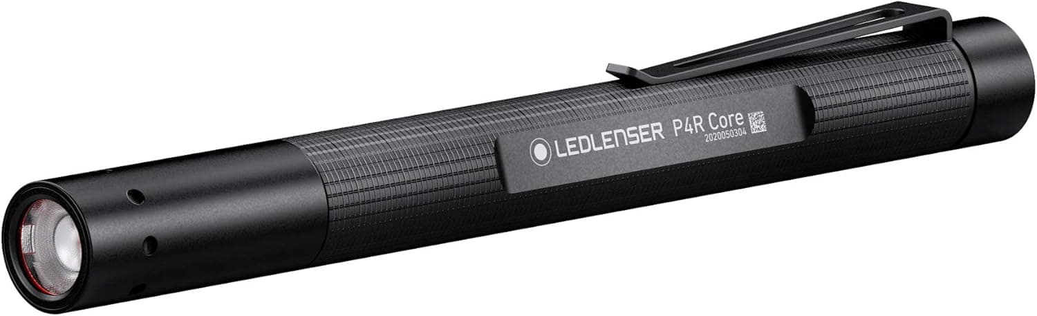 Ledlenser, P4R Core Rechargeable Pen Light, 200 Lumens, Advanced Focus System