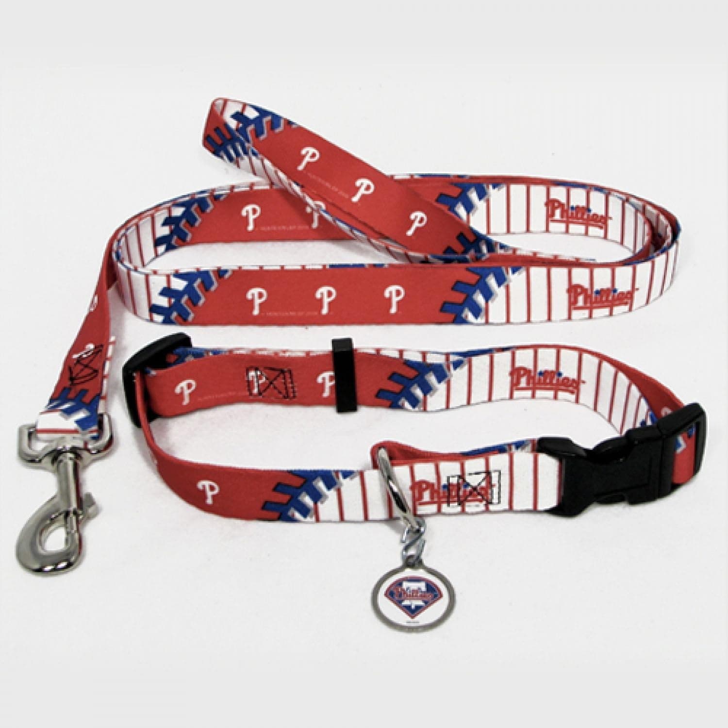 Hunter Manufacturers Philadelphia Phillies Dog Collar & Leash Set