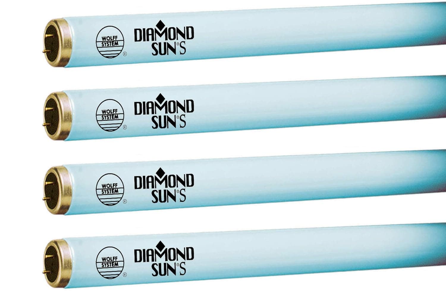 24 NIB Wolff Diamond Sun Tanning Bed Bulbs F71 100 Watt Bi Pin