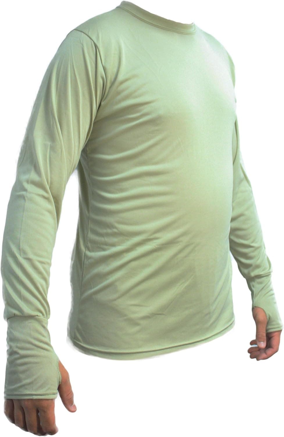 Kenyon Men's Silk Weight Thermal Crew Top with Thumb Cuff
