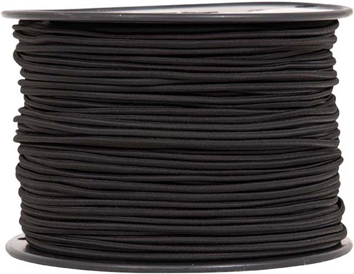 Liberty Mountain 1/8 in. x 500 ft. Shock Cord Black