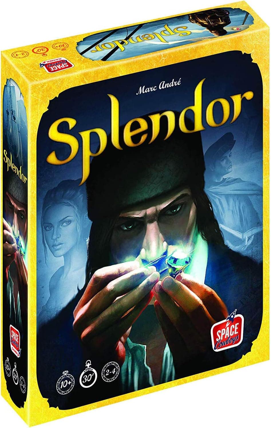 Splendor Board Game (Base Game) | Family Board Game | Board Game for Adults and Family | Strategy Game | Ages 10+ | 2 to 4 players | Average Playtime 30 minutes | Made by Space Cowboys