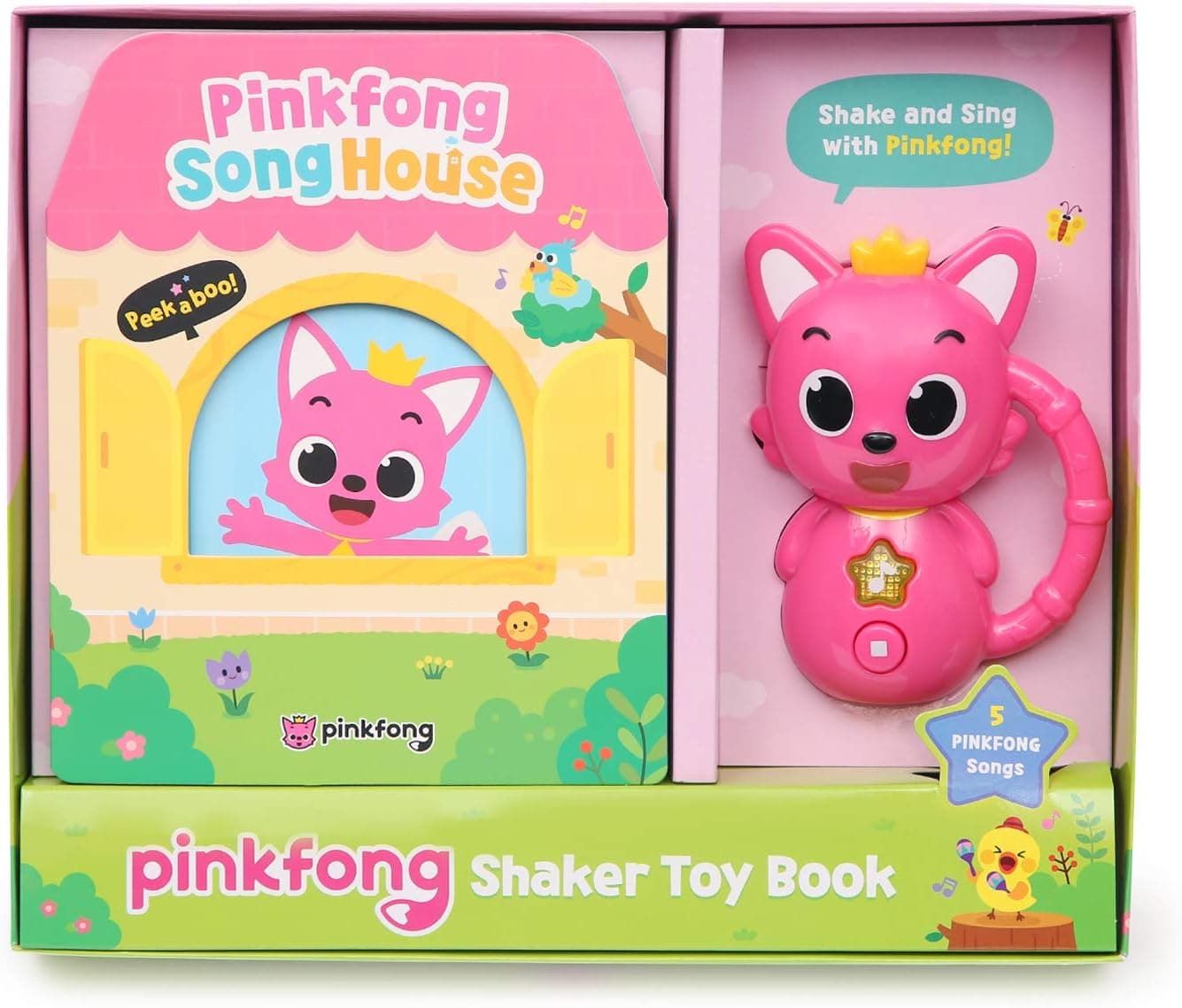 Pinkfong Official Shaker Toy Book