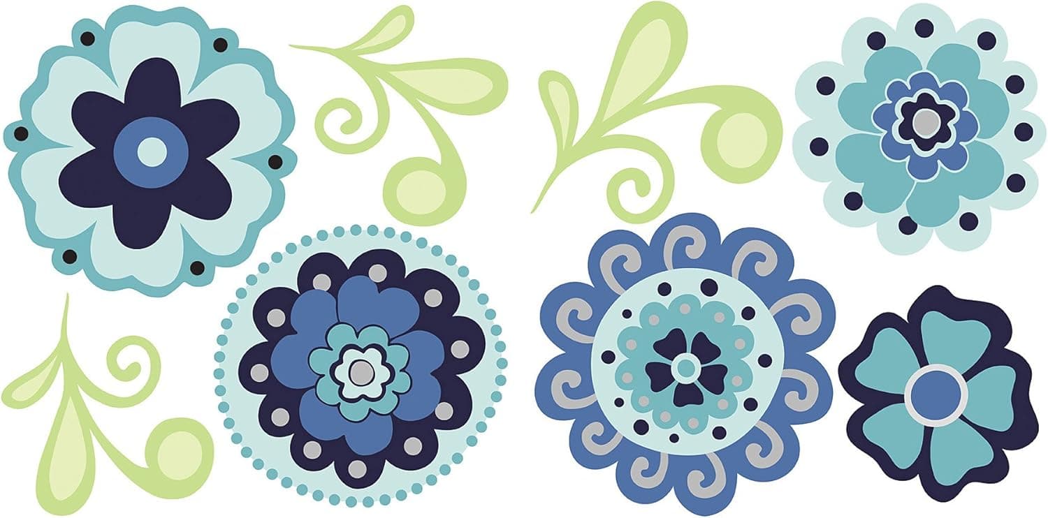 WallPops WPD99952 Morning Glory MiniPops