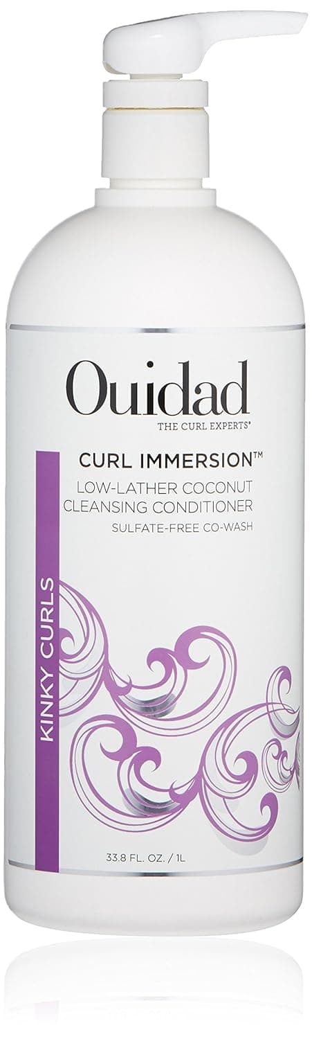 Ouidad Curl Immersion Low-Lather Coconut Cleansing Conditioner