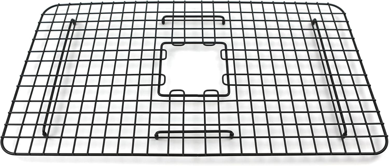 Sinkology SG008-27MB SinkSense Ellis 27 x 15 Kitchen Sink Bottom Grid, Matte Black