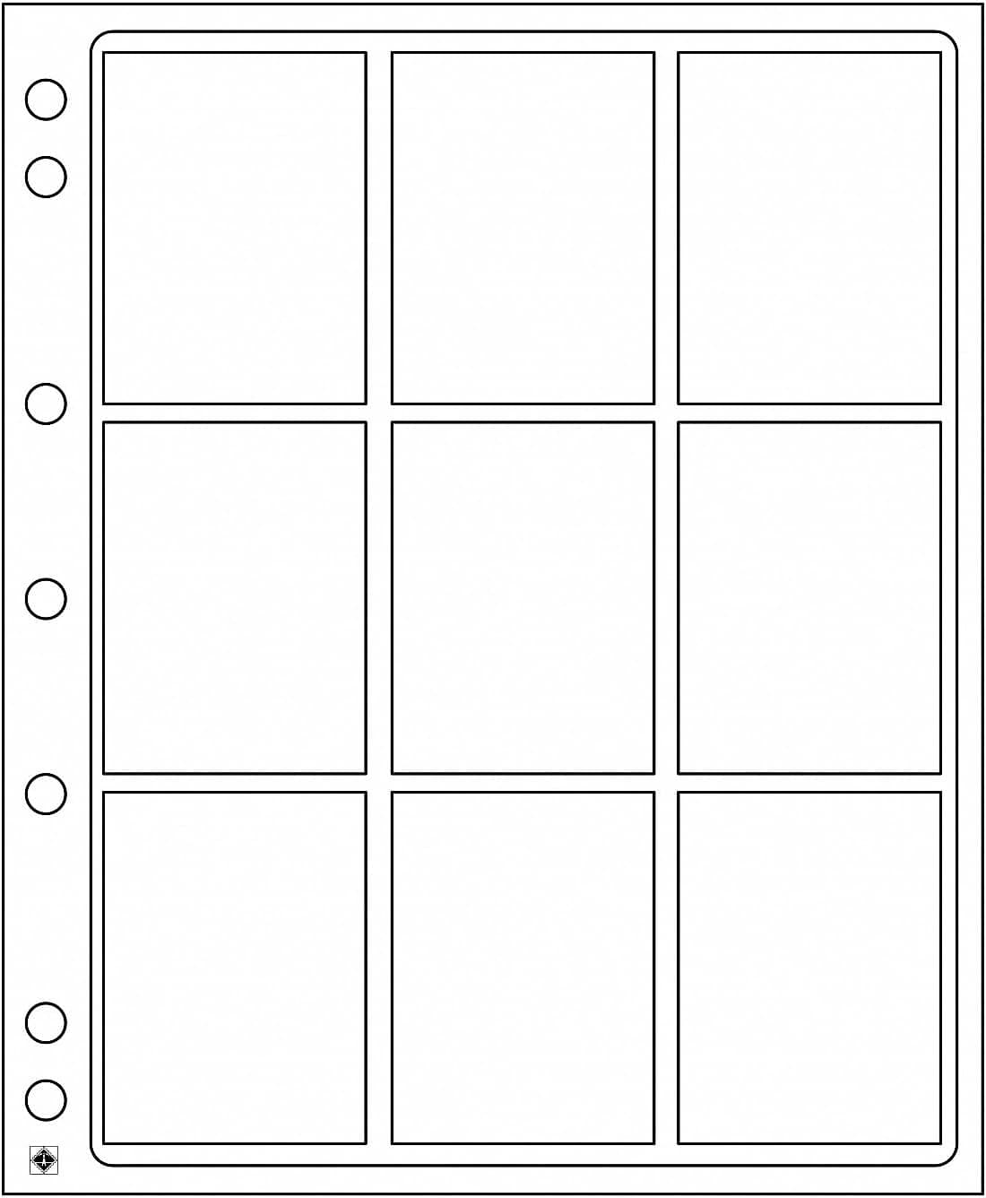 Grande Classic Coin Album Set for up to 36 Certified Coin Holders Blue