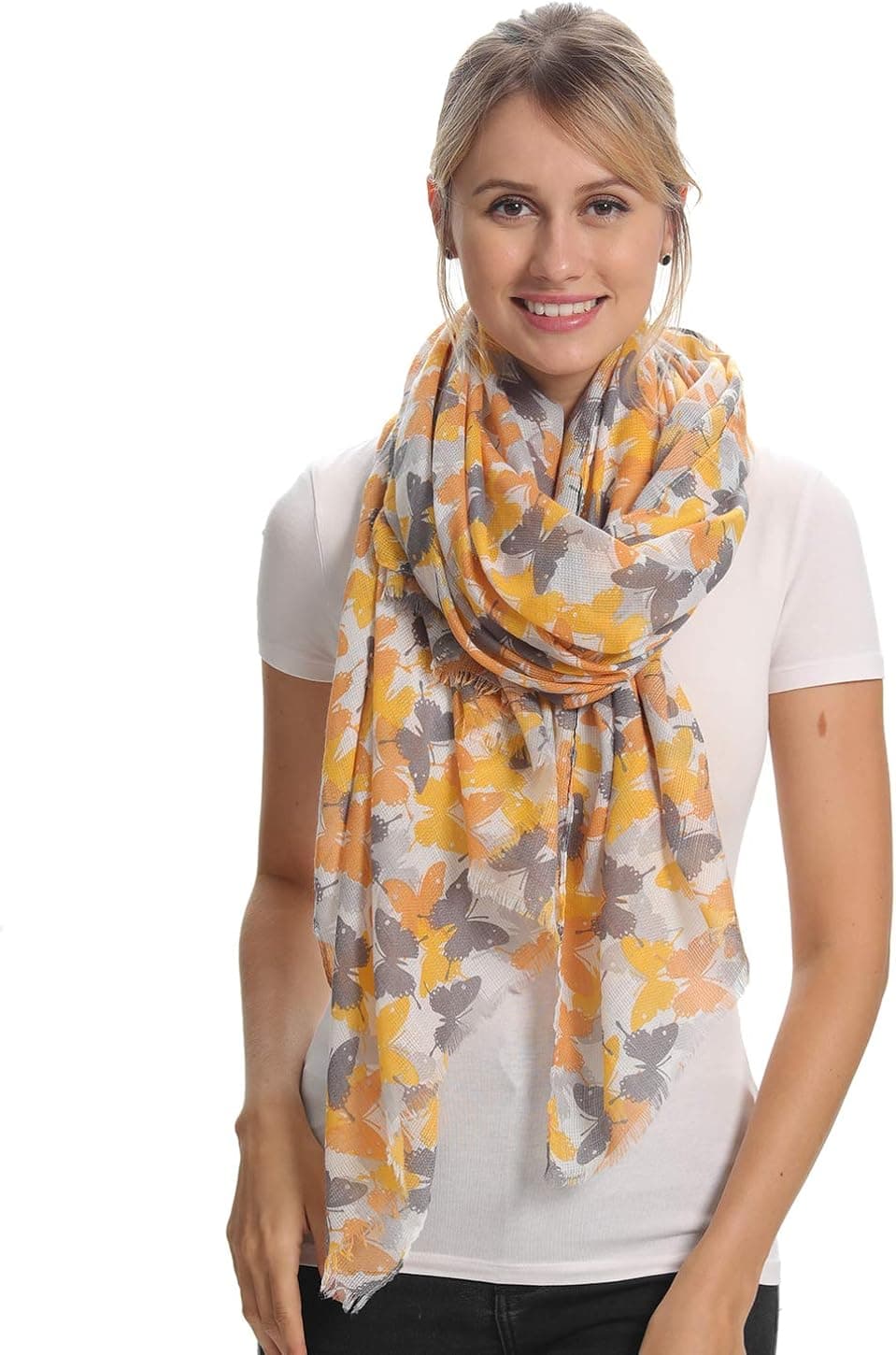 Fashion Printed Long Scarf, 15 Classic Patterns, Cozy Soft, Big Size for All Season