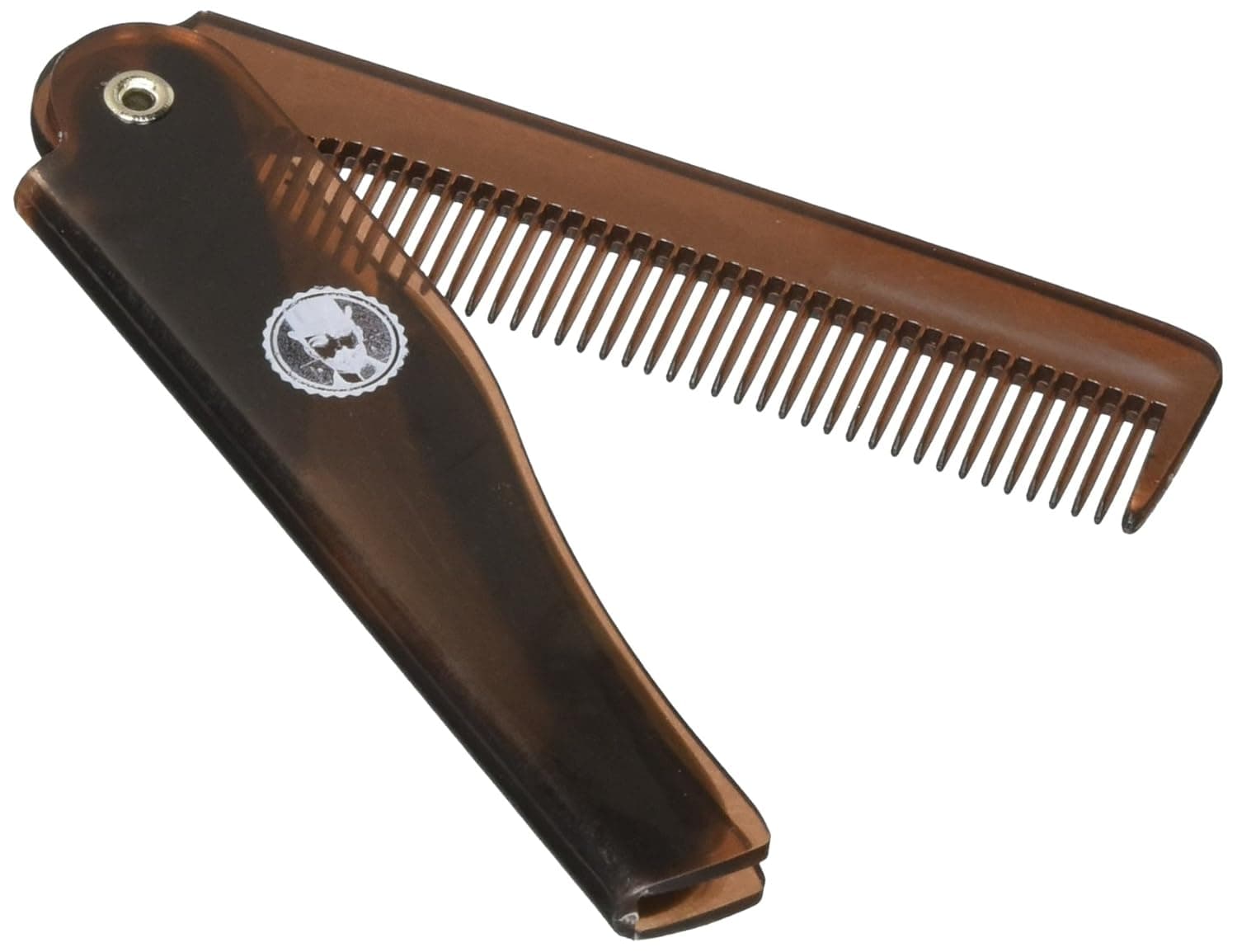 Sir Reginalds Moustache Comb And Beard Comb Small Compact Portable Foldable Pocket Comb - Professional Grooming For Gentleman