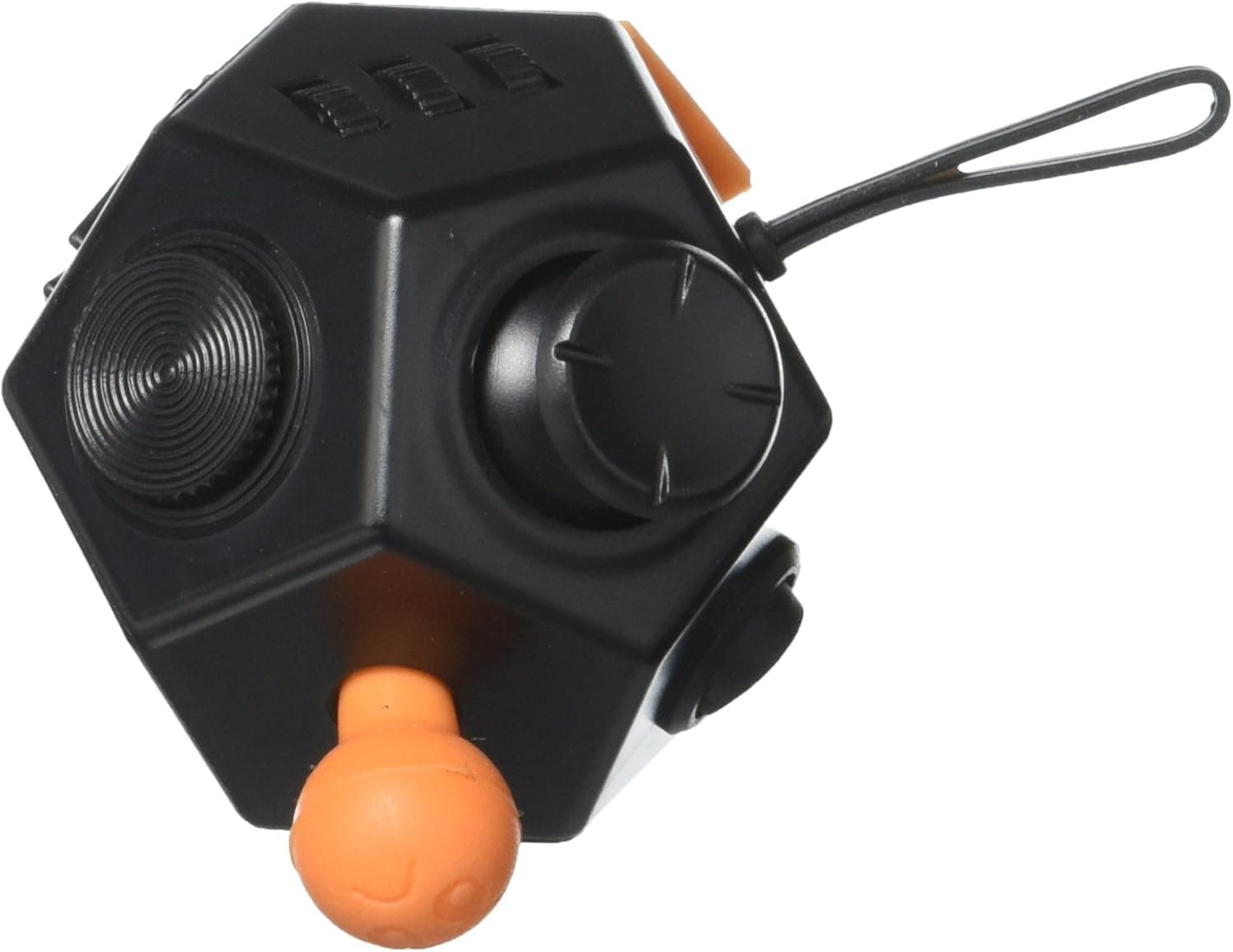 Coopei Fidget Toys Cube for Fidgeters! Stress Relief Anxiety Attention Desk Toy for Adult and Children (12 Sided- Black)