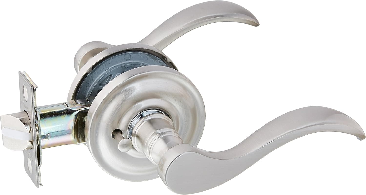 Baldwin 5455V.150.PRIV Solid Brass Door Lever