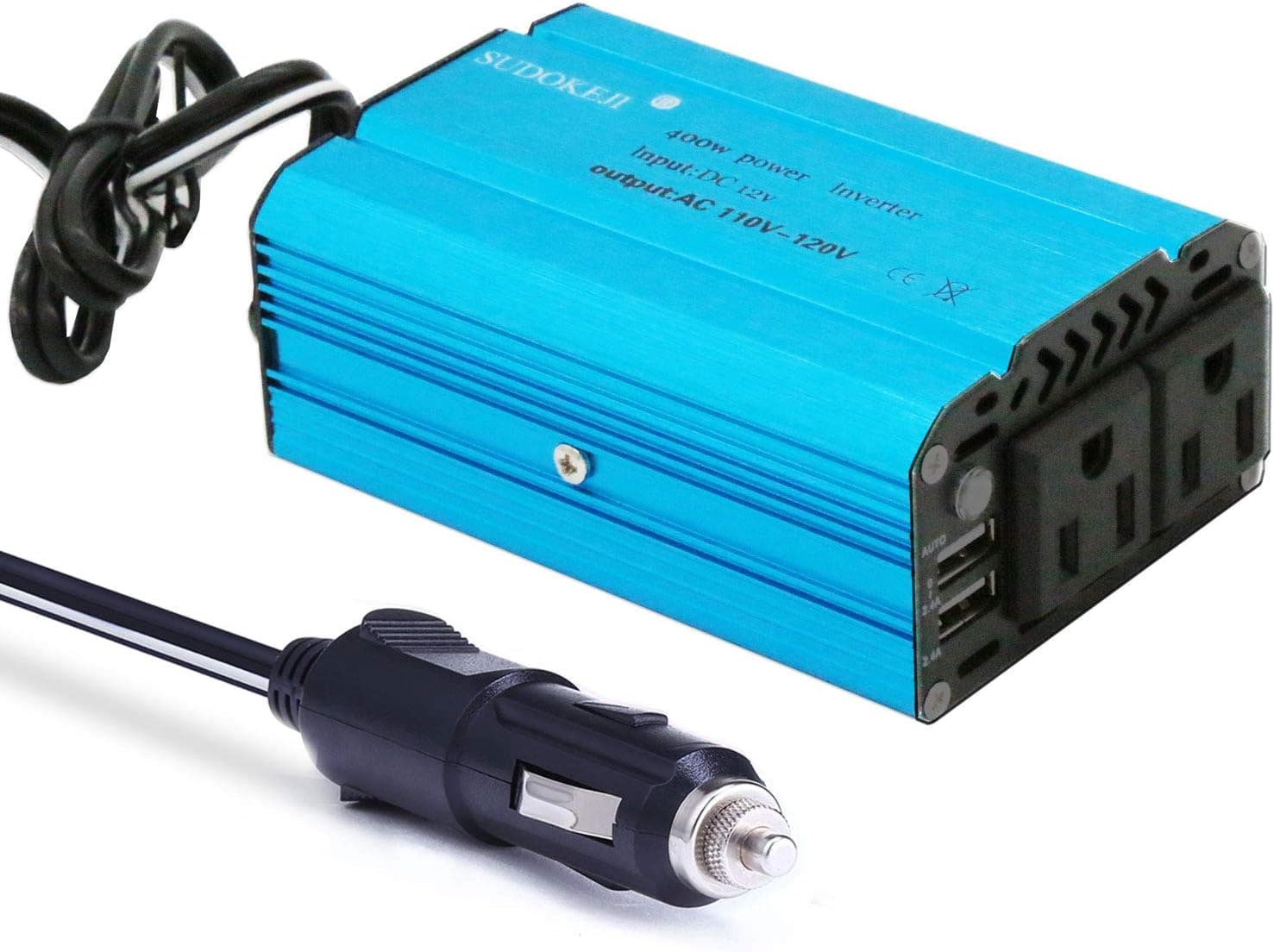 Power Inverter (DC12V AC120V, 300Watt)