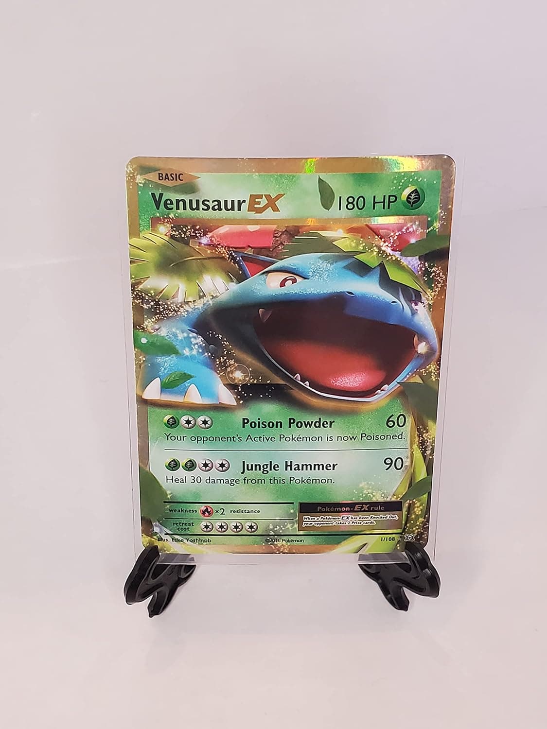 Pokemon - Venusaur-EX (1/108) - XY Evolutions - Holo