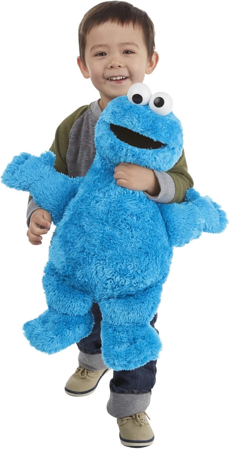 Sesame Street Playskool Cookie Monster Jumbo Plush 20 Inches