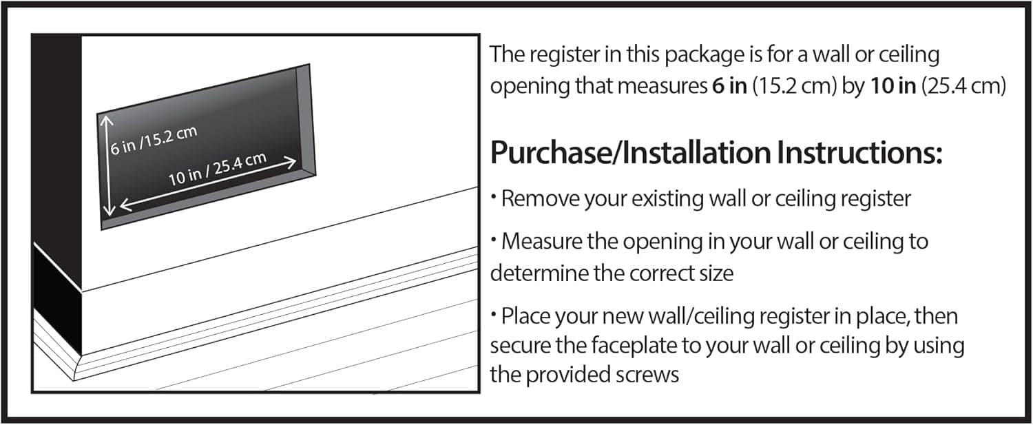 Decor Grates SP610W-RB Wall/Ceiling Scroll Plated Register, 6x10 Inches, Rubbed Bronze Finish