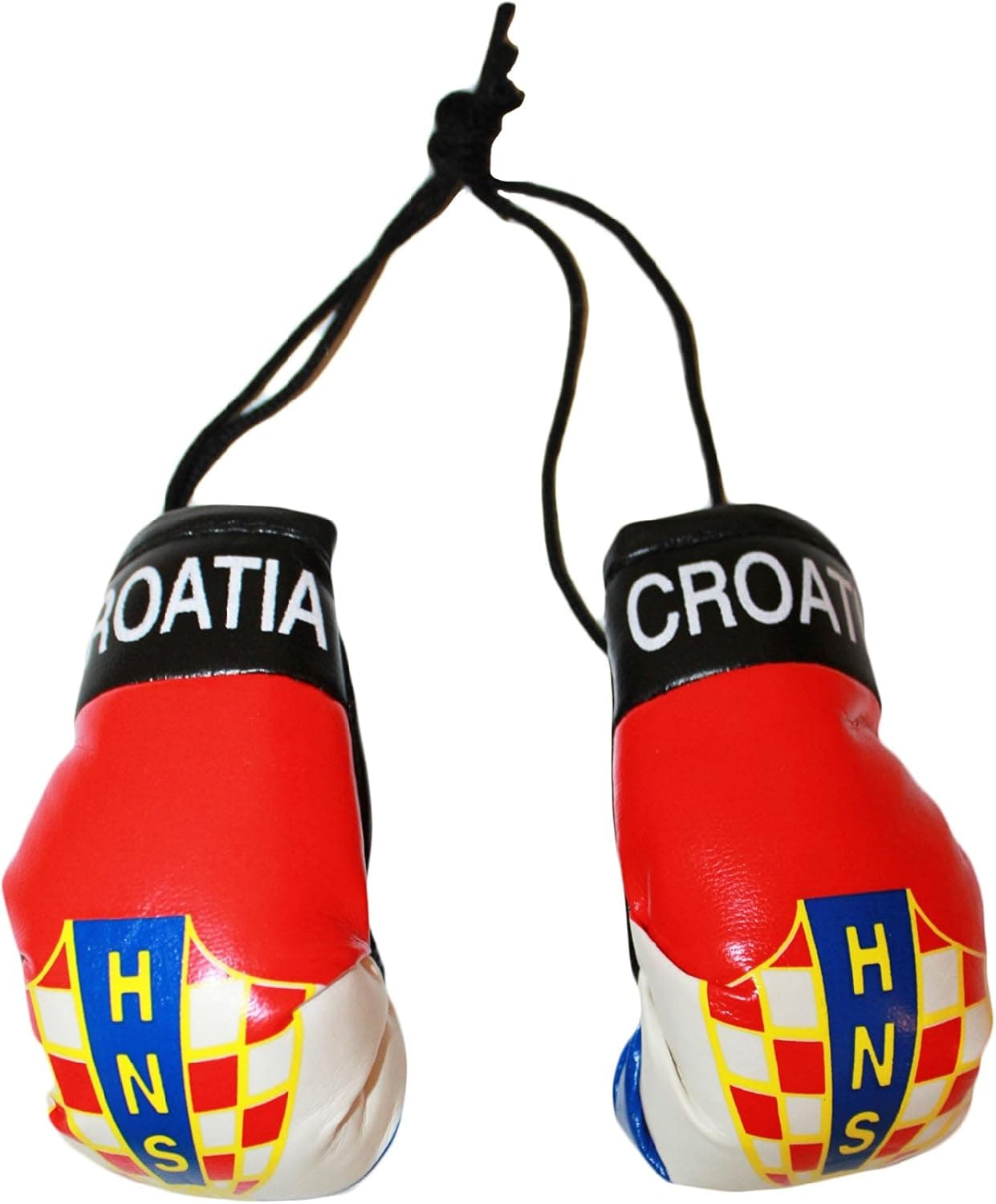 Croatia Hrvatska HNS Country Flag Mini Boxing Gloves..New